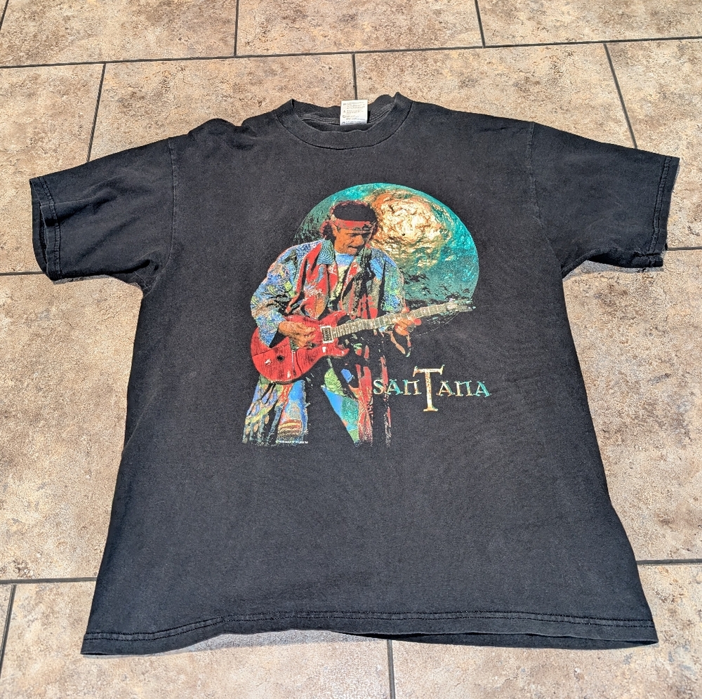 Santana Vintage 90s Men's Xl Fader